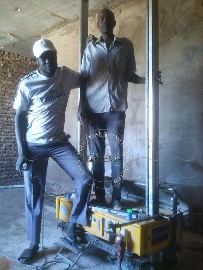 clientes no canteiro de obras de Sudão