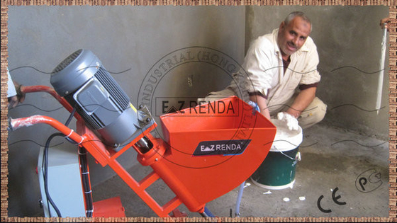Máquina elétrica do pulverizador do almofariz para a decoração 1.5KW/380V da sala com compressor de ar