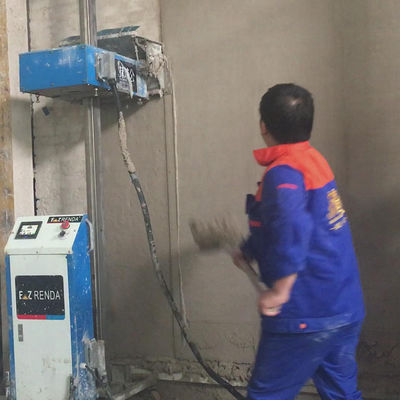A rendição da construção mura mover-se fácil de emplastro automático do equipamento da máquina e instala-o