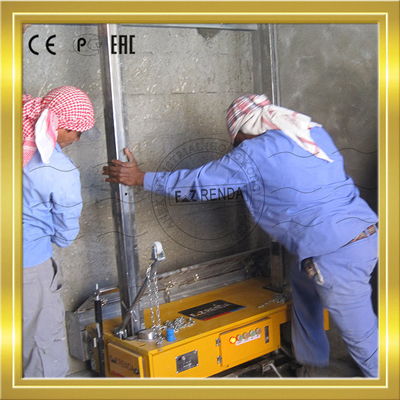 Máquina de emplastro automática do emplastro da gipsita para a fase monofásica 220V 50HZ/60HZ 100kg das casas de campo